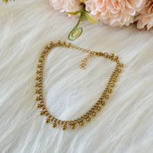 Load image into Gallery viewer, Bracelet - Stainless steel gold simple chain with small balls
