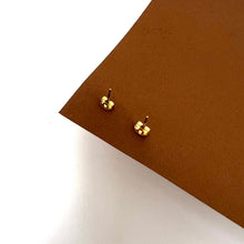 Load image into Gallery viewer, Earrings -  Stainless steel simple zircon stone
