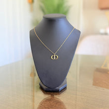 Load image into Gallery viewer, Necklace - Stainless steel simple chain with double D letter
