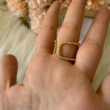 Load image into Gallery viewer, Ring - Gold free size zircon 2nta 3omry
