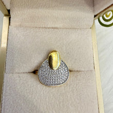 Load image into Gallery viewer, Ring - Gold free size zircon different shape
