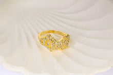 Load image into Gallery viewer, Sets - 2 pieces bracelet and ring size 7 tiger
