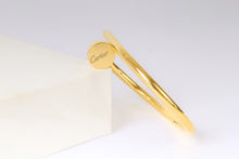 Load image into Gallery viewer, Stainless steel - Gold nail bangle without zircon
