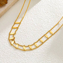 Load image into Gallery viewer, Necklace - Stainless steel gold chain Neck choker

