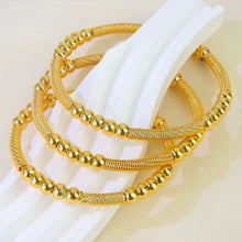 Load image into Gallery viewer, Set - 3 bangles with small balls
