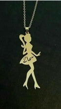 Load image into Gallery viewer, Name Necklace - Girl with Name
