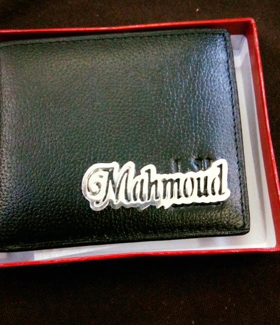 Men - Wallet with name
