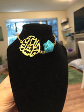 Load image into Gallery viewer, Customized Bracelet - MSA Bracelet + turquoise
