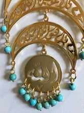 Load image into Gallery viewer, Islamic - Moons + Egyptian turquoise
