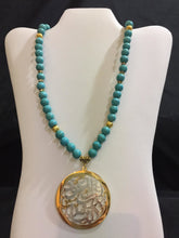 Load image into Gallery viewer, Islamic - Turquoise beads + 2 color circle
