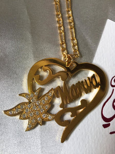 Name Necklace - Butterfly