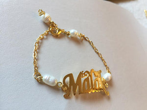 Customized - Bracelet + butterfly name