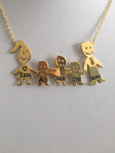 Load image into Gallery viewer, Family Necklace - children
