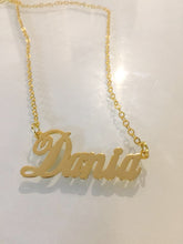 Load image into Gallery viewer, Name Necklace - Basic multi chain
