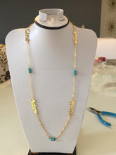 Load image into Gallery viewer, Family Necklace - Turquoise
