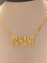 Load image into Gallery viewer, Name Necklace - Sandy texture
