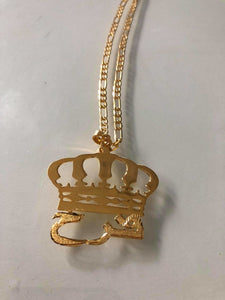 Name Necklace - Crown