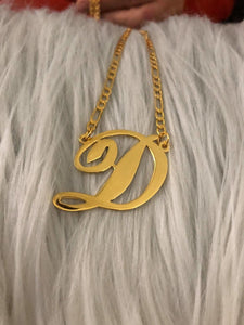 Name Necklace - Letter
