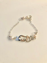 Load image into Gallery viewer, Customized - Name simple + pearl bracelet
