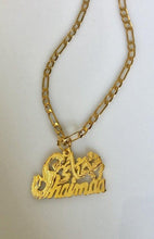 Load image into Gallery viewer, 2 name necklace - couples names sandy
