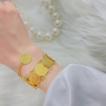 Load image into Gallery viewer, Bracelet - lira coins
