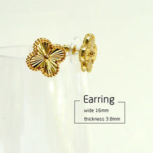 Load image into Gallery viewer, Stainless steel- earring One flower
