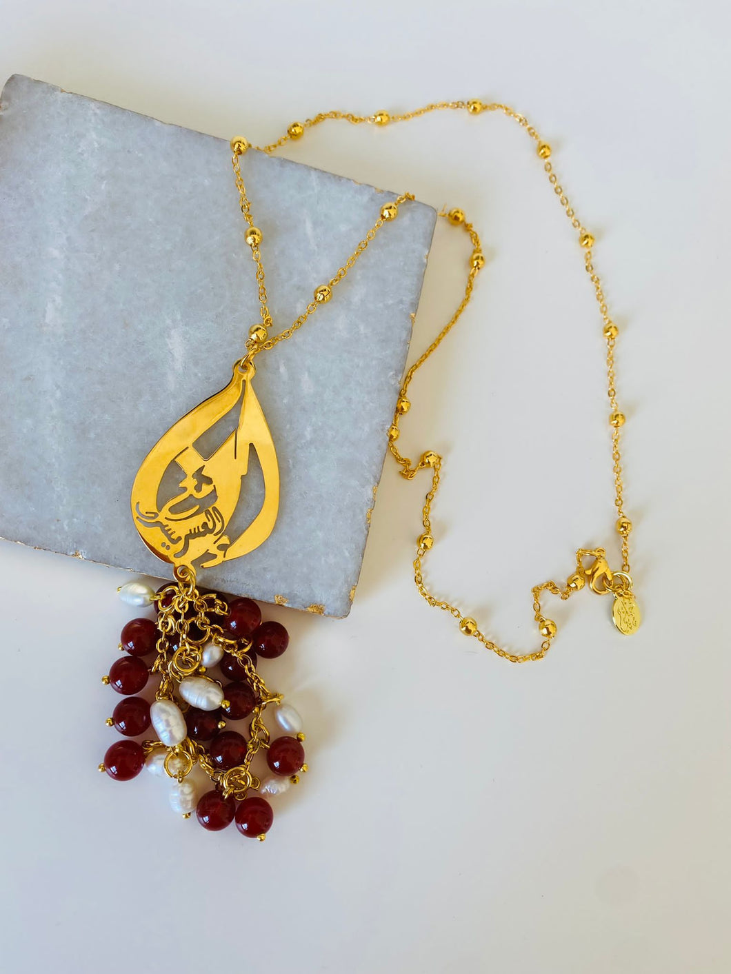 Necklace - ina ma'el3osr + bead bundle