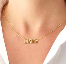 Load image into Gallery viewer, Name Necklace -  empty name
