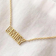 Load image into Gallery viewer, Name Necklace -  empty name

