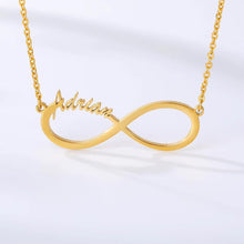 Load image into Gallery viewer, Name Necklace -  infinity name
