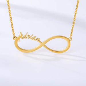 Name Necklace -  infinity name