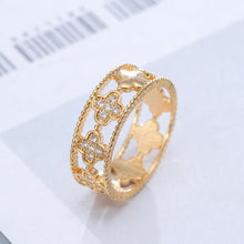 Load image into Gallery viewer, set ring size 6 7 8 9 and bracelet all zircon
