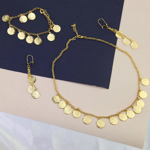 Set -  set necklace and earrings and bracelet all Lira