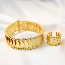 Load image into Gallery viewer, set -  of 2 pieces bracelet snd ring free size Lira
