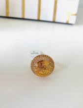 Load image into Gallery viewer, Ring size 7/8/9 - circle and cloves kol a3wz barb elfalq
