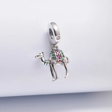 Load image into Gallery viewer, 925 sterling silver charm Camel zircon
