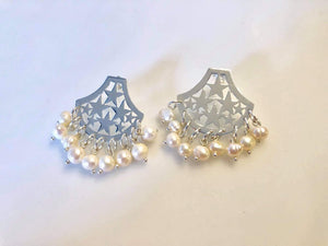 Customize Earring - Stars + pearls