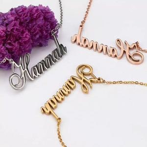 Name Necklace -  Basic multi chain