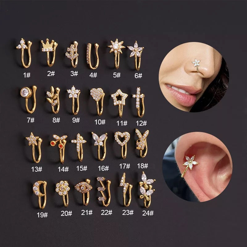 Nose Studs - Different Shapes
