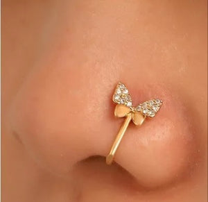Nose Studs - Butterfly